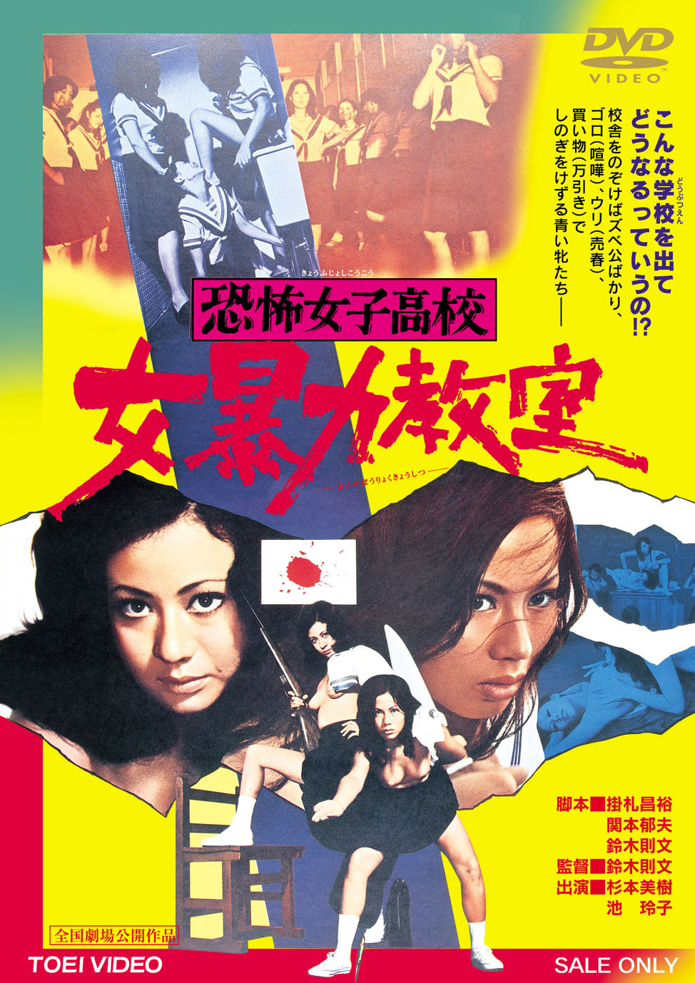 恐怖女子高校 女暴力教室[R‐18＋] – 東映ビデオオンラインショップ