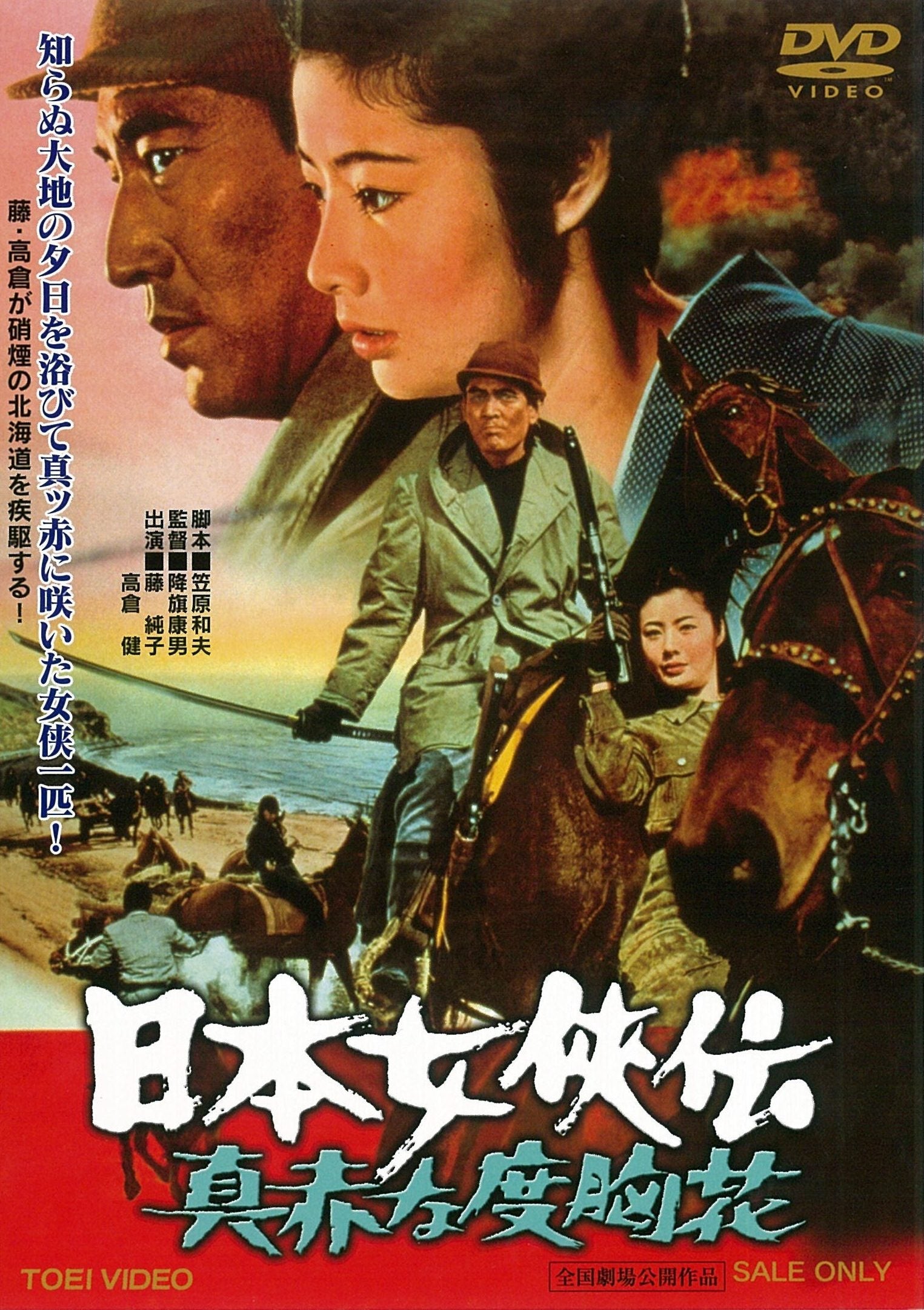 日本女侠伝シリーズ 全5巻 /　東映任侠映画傑作DVDコレクション★解説書付き★ Amazon.co.jp: 日本女侠伝 侠客芸者 藤純子 高倉健 若山富三郎 東映
