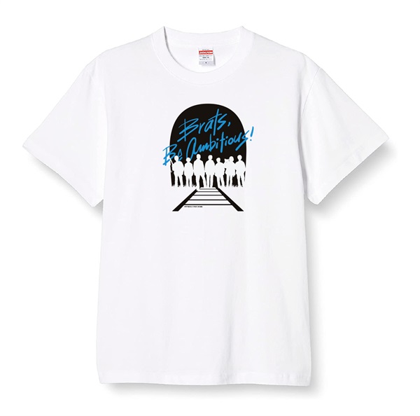 『雑魚どもよ大志を抱け』公開記念グッズ　シルエットTシャツ（白/Sサイズ）
