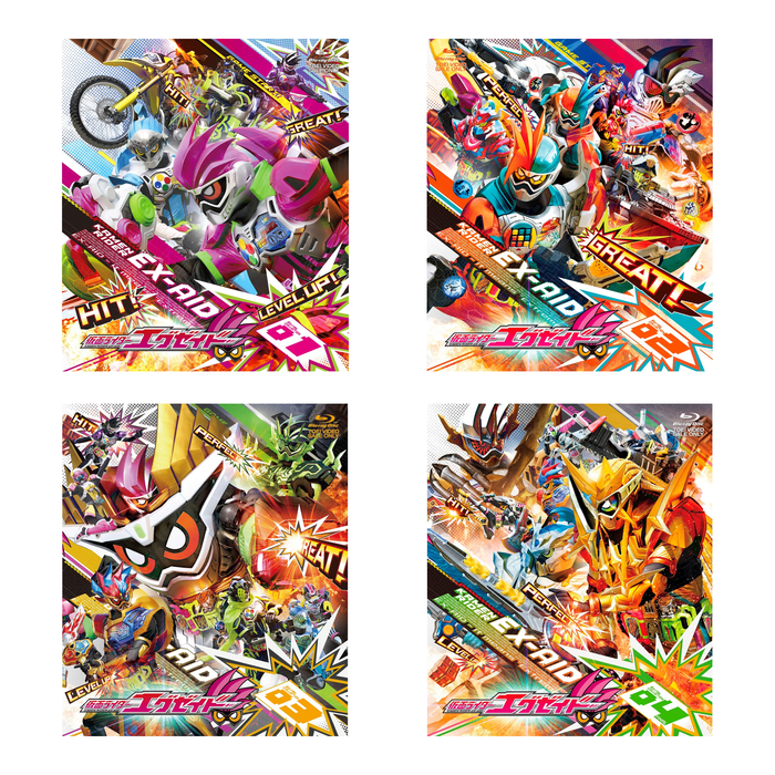 【４巻セット】仮面ライダーエグゼイド　Ｂｌｕ‐ｒａｙ　ＣＯＬＬＥＣＴＩＯＮ