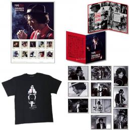 松田優作　生誕70周年記念「探偵物語」プレミアムフレーム切手セット×Tシャツ黒（ベスパ/Lサイズ）×ポストカードセット__PSET01536.jpg